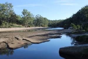 Campsite on Flinders River