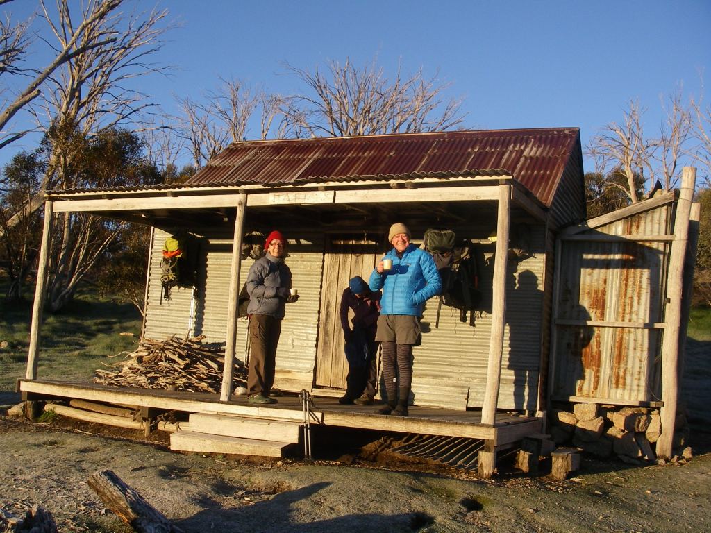 A cold morning @ Happys Hut
