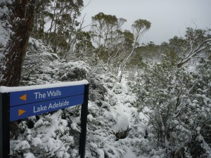 New signage at Walls of Jerusalem