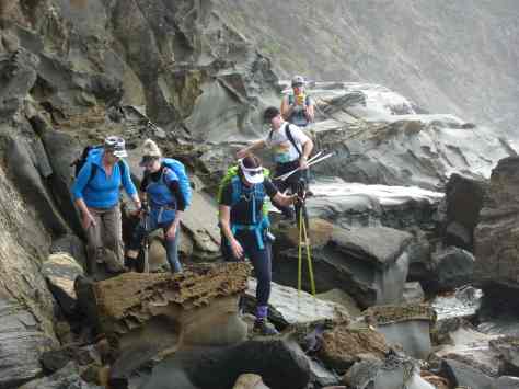 Cliffs of Point Franklin