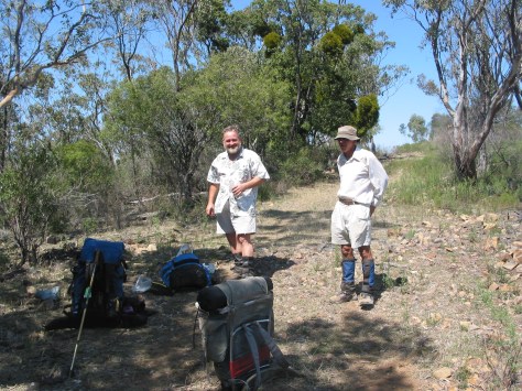4WD track on crest of Roberts Range