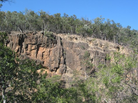 Rugged Sundown Landscape