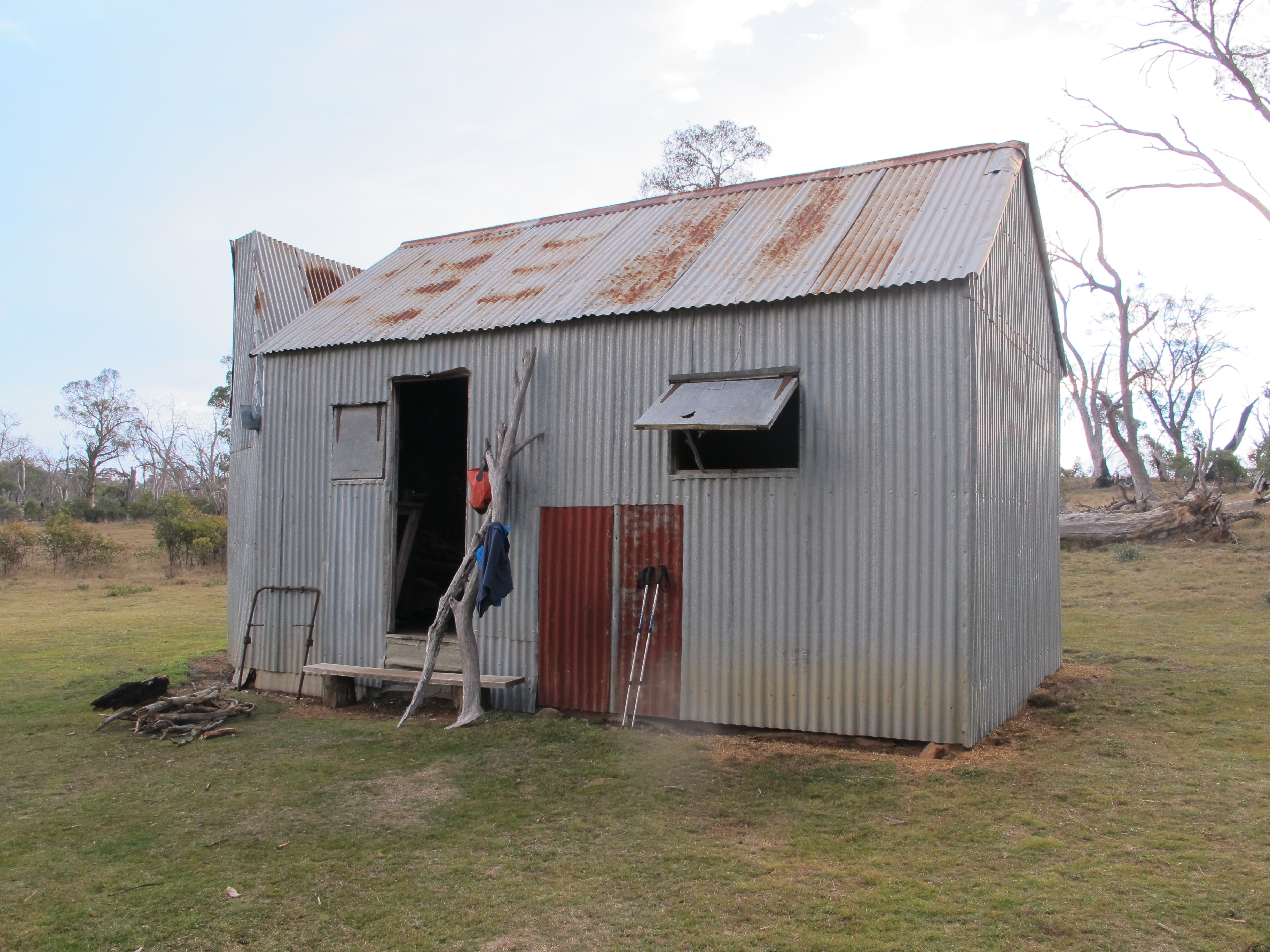 Hainsworth Hut.   Kosciuszko National Park.