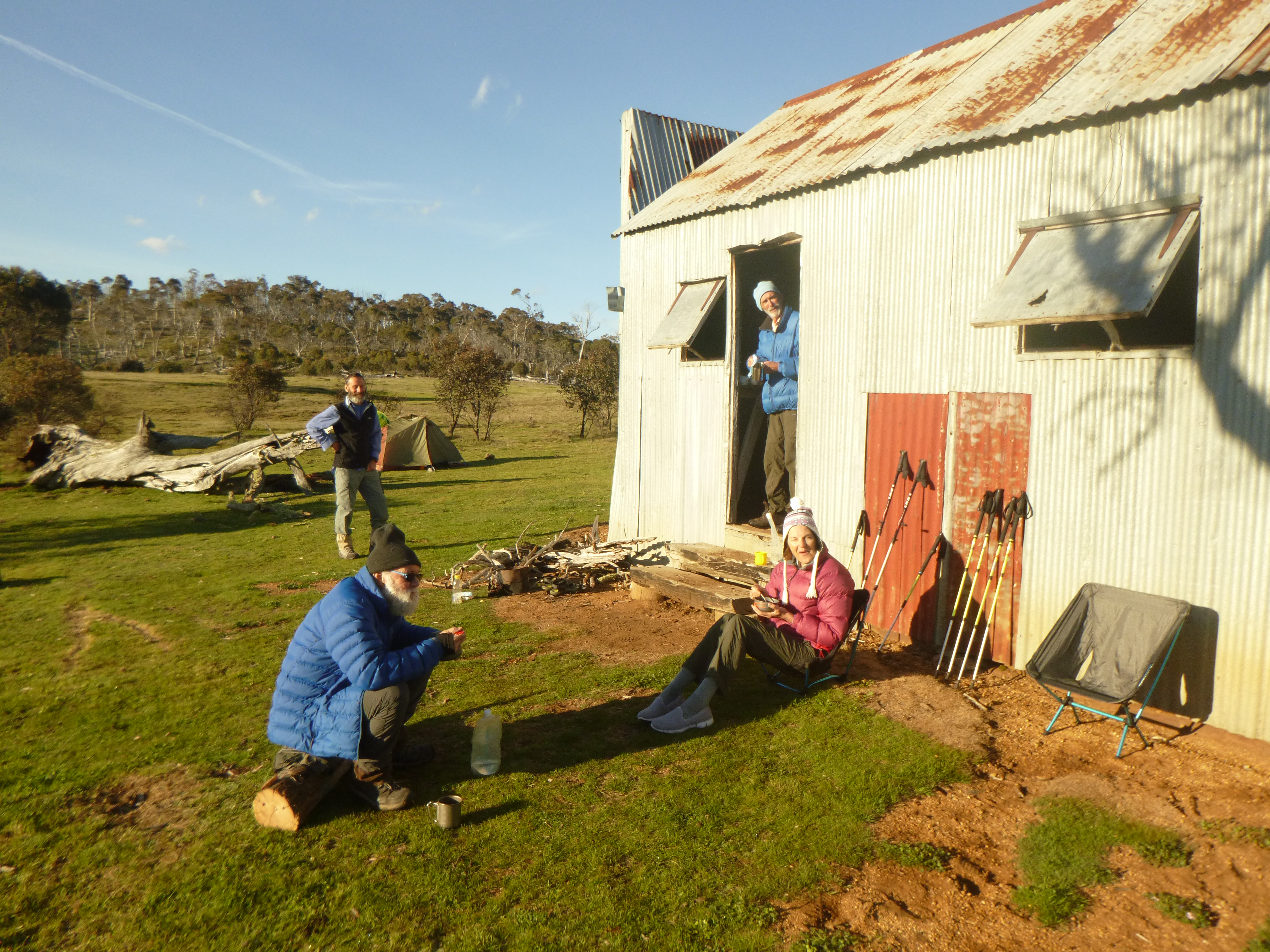 Hainsworth Hut.  Kosciuszko National Park.