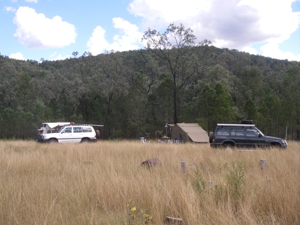 Reedy Waterhole Campsite. Sundown National Park.