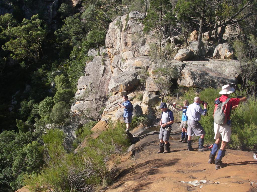 Above Red Rock Falls. Sundown National Park. Qld.
