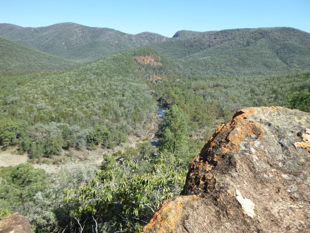 View from Rats Castle. Severn River. Sundown National Park. Qld.