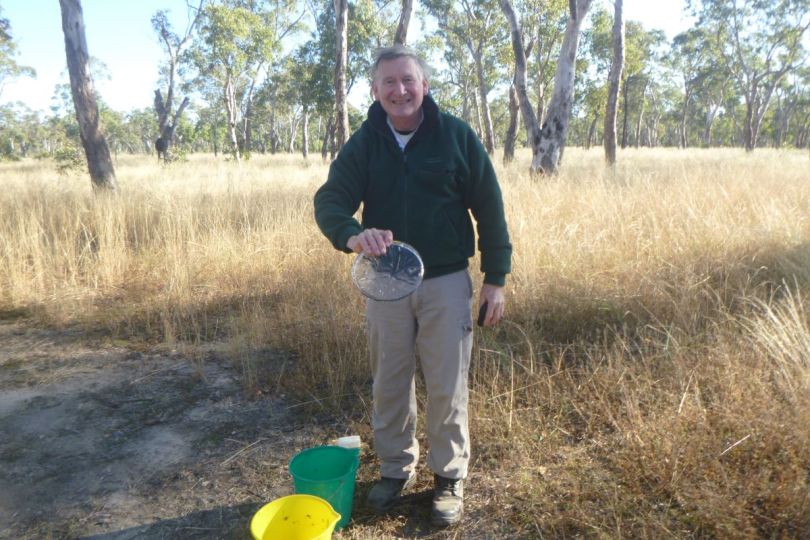 Frosty morning at Dargonelly Rockholes