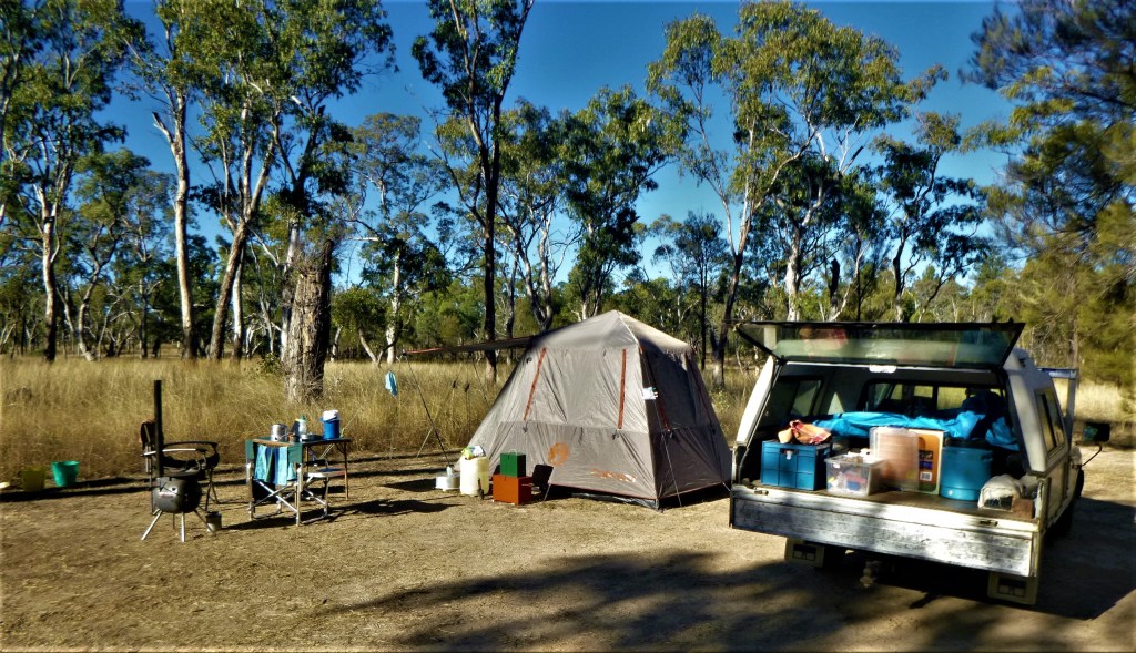 Campground at Dargonelly Rock Holes