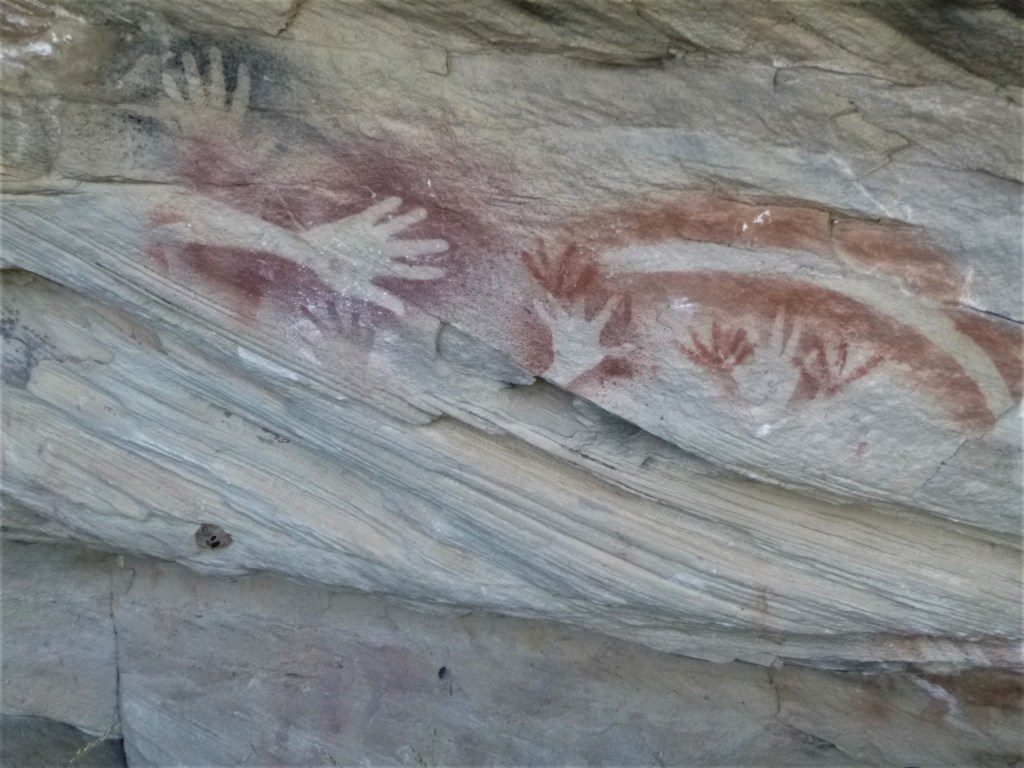 The Tombs: Boomerang stencil.