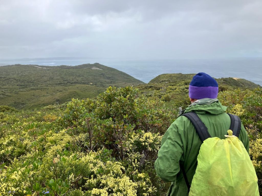 Cool damp weather at West Cape Howe National Park.