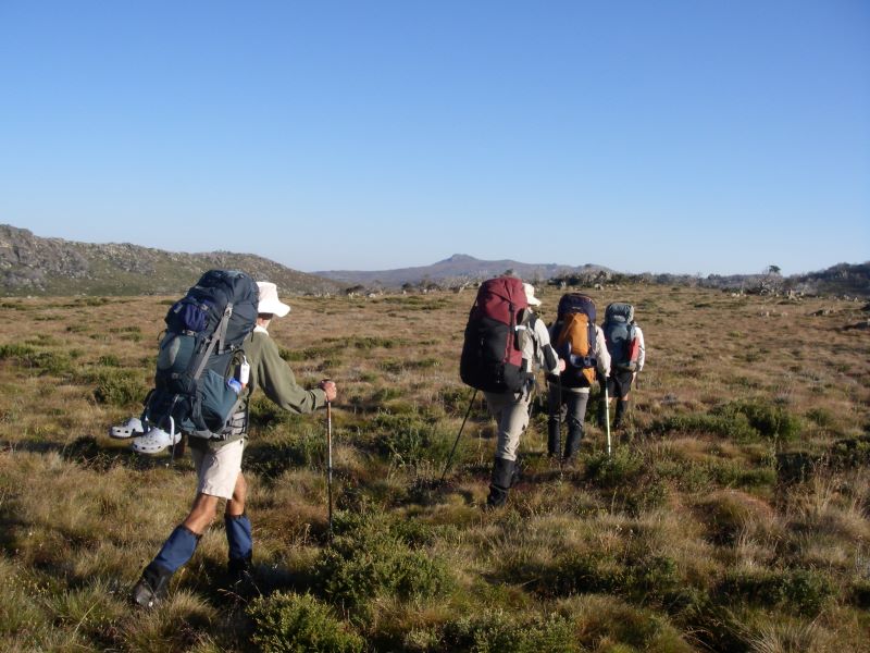 Cross country near Mawsons Hut. Kosciuszko National Park.