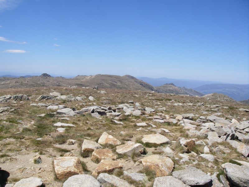 Mt Kosciuszko summit.  Kosciuszko National Park. 