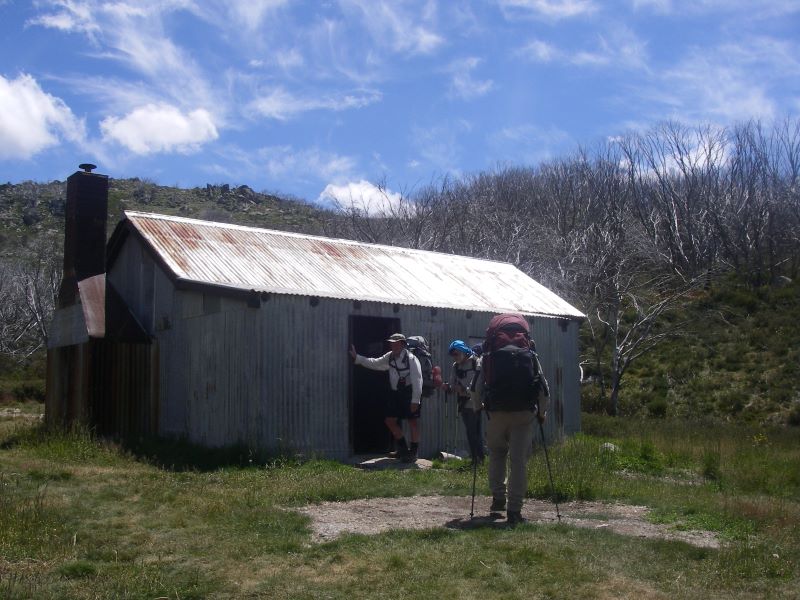 Whites River Hut. Kosciuszko National Park.