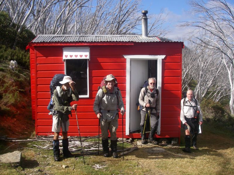 Valentines Hut. Kosciuszko National Park.