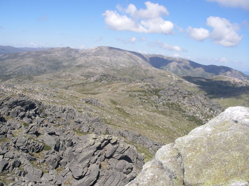 View from Mt Tate. Kosciuszko National Park. 