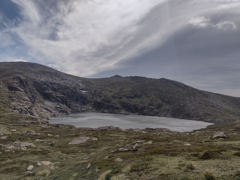 Blue Lake cirque. Kosciuszko National Park.