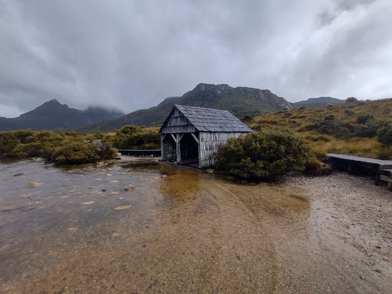The Boatshed on Lake Dove.