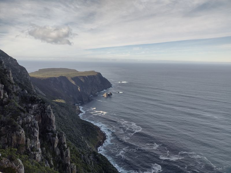 Cape Raoul from lookout. 