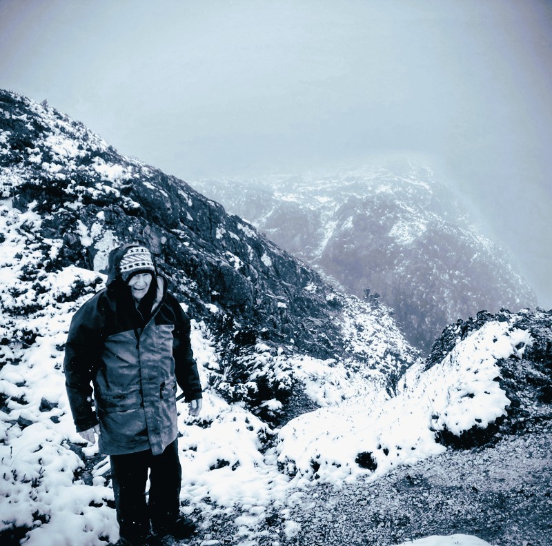 Crater Peak. Cradle Mountain National Park.